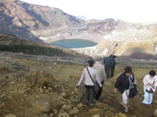 蔵王のお釜 旅のよすが